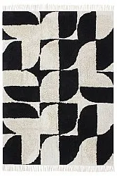 Tappeto A Pelo Lungo - Siberia Natural Cotton Shaggy (offwhite/nero)