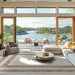 Tappeto Wilton - Soros (beige/bianco)