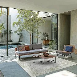 Tappeto Wilton - Tulum (verde chiaro/bianco)