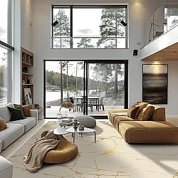 Tappeto Wilton - Vieste (beige/oro)