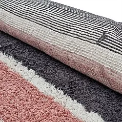Tappeto A Pelo Lungo - Vinci Natural Cotton Shaggy (rosa)