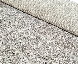 Tappeti rotondi - Willow Natural Cotton Shaggy (greige)