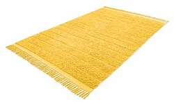 Tappeto A Pelo Lungo - Willow Natural Cotton Shaggy (giallo)