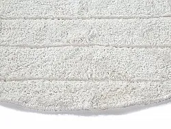 Tappeti rotondi - Willow Natural Cotton Shaggy (offwhite)