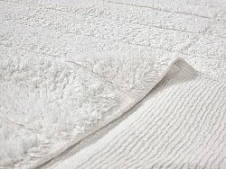 Tappeti rotondi - Willow Natural Cotton Shaggy (offwhite)