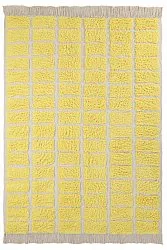 Tappeto A Pelo Lungo - Zola Natural Cotton Shaggy (giallo)