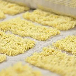 Tappeto A Pelo Lungo - Zola Natural Cotton Shaggy (giallo)