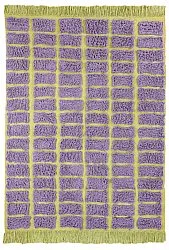 Tappeto A Pelo Lungo - Zola Natural Cotton Shaggy (viola)