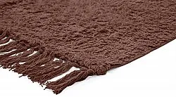 Tappeto A Pelo Lungo - Alba Natural Cotton Shaggy (marrone)