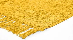 Tappeto A Pelo Lungo - Alba Natural Cotton Shaggy (giallo)