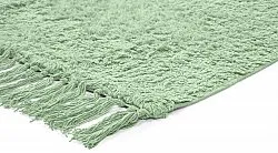 Tappeto A Pelo Lungo - Alba Natural Cotton Shaggy (verde chiaro)