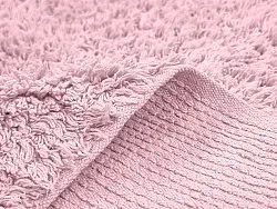 Tappeto A Pelo Lungo - Alba Natural Cotton Shaggy (rosa chiaro)