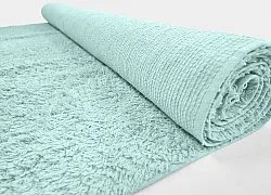 Tappeto A Pelo Lungo - Alba Natural Cotton Shaggy (turchese)