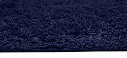 Tappeto A Pelo Lungo - Alba Natural Cotton Shaggy (blu scuro)