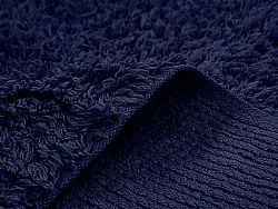 Tappeto A Pelo Lungo - Alba Natural Cotton Shaggy (blu scuro)