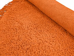 Tappeti rotondi - Alba Natural Cotton Shaggy (arancia)