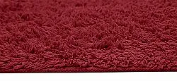 Tappeto A Pelo Lungo - Alba Natural Cotton Shaggy (borgogna)