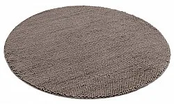 Tappeti rotondi - Avafors Wool Bubble (marrone)