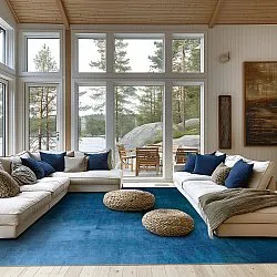 Tappeto Wilton - Artena (blu scuro)