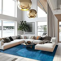 Tappeto Wilton - Artena (blu scuro)