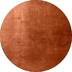 Tappeto rotondo - Artena (terracotta)