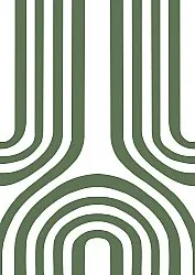 Tappeto Wilton - Obidos (verde/bianco)