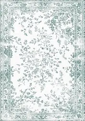 Tappeto Wilton - Tulum (azzurro/bianco)