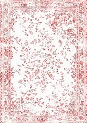 Tappeto Wilton - Tulum (rosa/bianco)