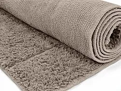 Tappeto A Pelo Lungo - Cremona Natural Cotton Shaggy (tortora)
