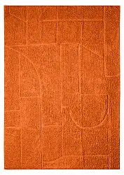 Tappeto A Pelo Lungo - Cremona Natural Cotton Shaggy (arancia)