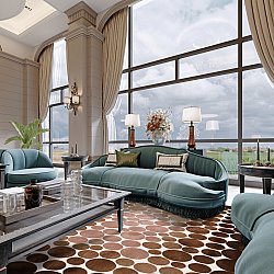 Tappeto Wilton - Marineo (marrone)