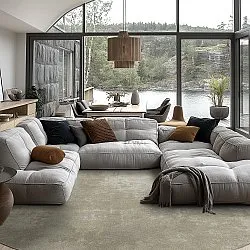Tappeto rotondo - Lynton (beige)