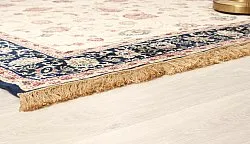 Tappeto Wilton - Angelica (beige/blu marino)
