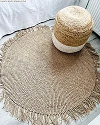 Tappeti rotondi - Medina (iuta)
