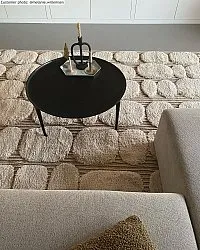 Tappeto A Pelo Lungo - Fondi (beige)