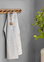 Asciugamani da cucina in confezione da 2 - Merja (grigio)