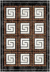 Tappeto Wilton - Milos (nero/bianco)