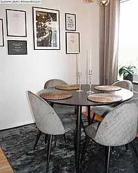 Tappeto In Viscosa - Jodhpur Special Luxury Edition (nero)