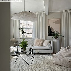 Tappeto A Pelo Lungo - Monti (offwhite)