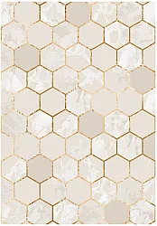 Tappeto Wilton - Morino (beige/bianco/oro)