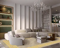 Tappeto Wilton - Myra (beige/giallo)