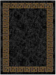 Tappeto Wilton - Myra (nero/oro)