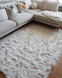 Tappeto A Pelo Lungo - Pomaire (bianco)