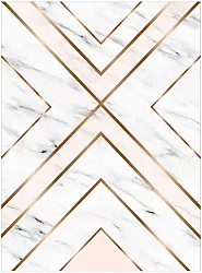 Tappeto Wilton - Nemea (bianco/rosa/oro)