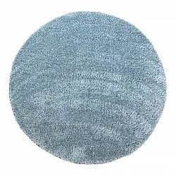 Tappeti rotondi - Soft Shine (turchese)