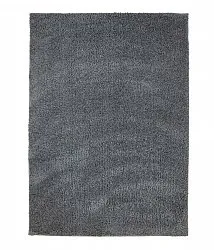 Soft Shine Tappeto A Pelo Lungo Grigio scuro rond 60x120 cm 80x 150 cm 140x200 cm 160x230 cm 200x300 cm