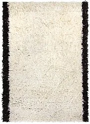 Tappeto In Lana - Nova (bianco/nero)
