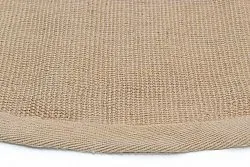 Tappeto rotondo (sisal) - Agave (beige/avorio)
