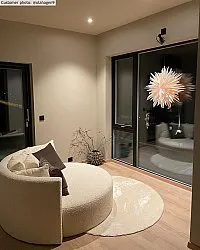 Tappeti rotondi - Aranga Super Soft Fur (beige)