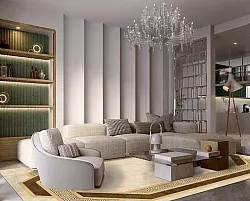 Tappeto Wilton - Olympia (beige/marrone)